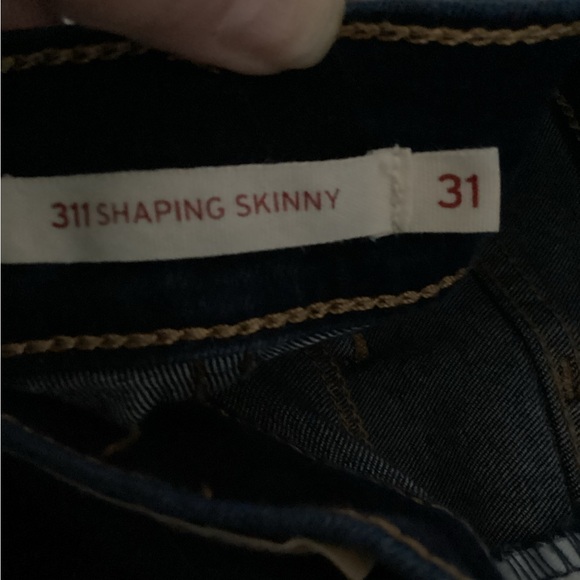 Levi’s Shaping Skinny Women's Dark Blue Jeans - Picture 3 of 3